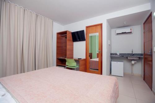 Отель Flat A Beira Mar De Joao Pessoa Com Ar Экстерьер фото